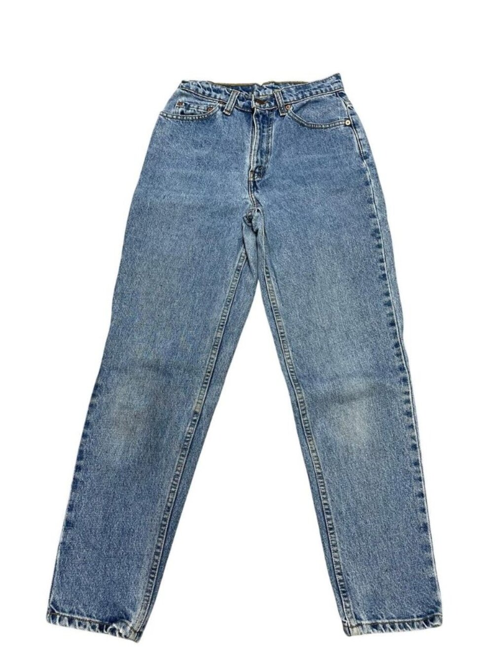 Vintage Levis 521 High Waisted Tapered Fit Petite Jeans Made in Canada Size‎ W26